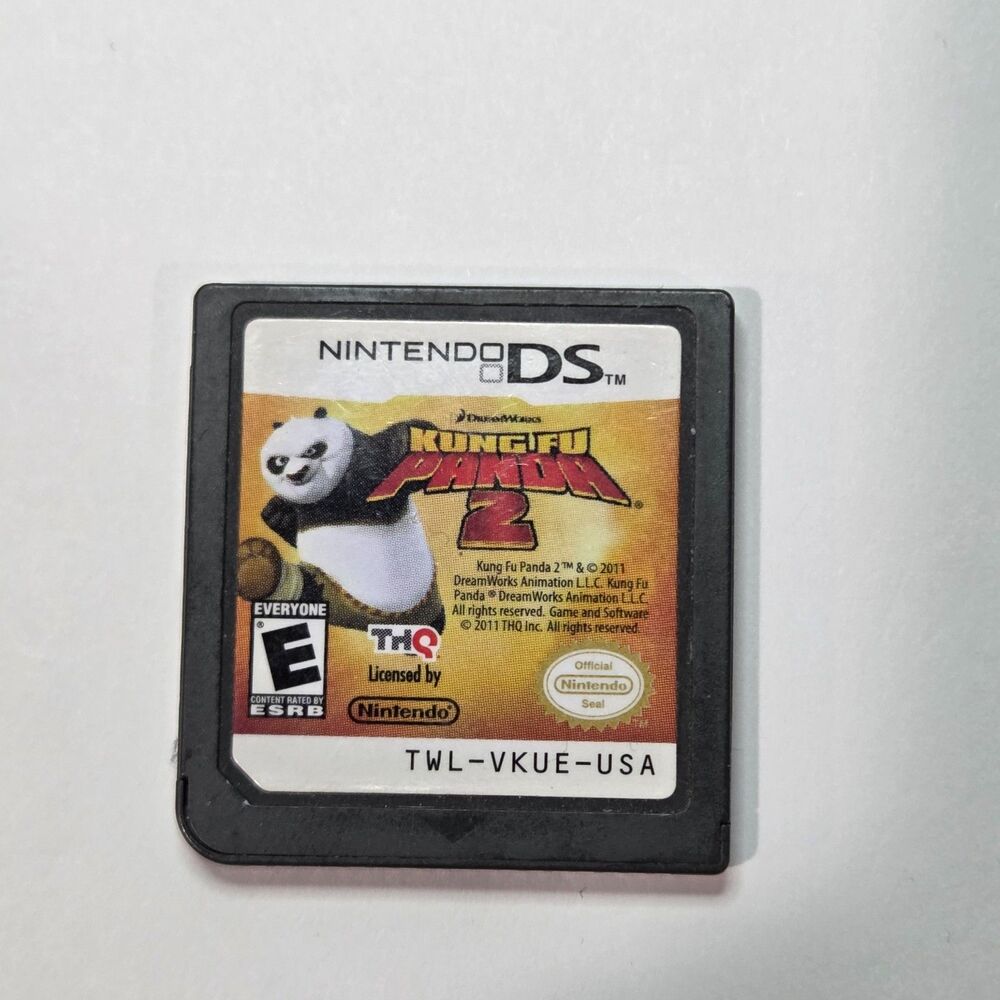 Nintendo DS Kung Fu Panda 2 Game Cartridge